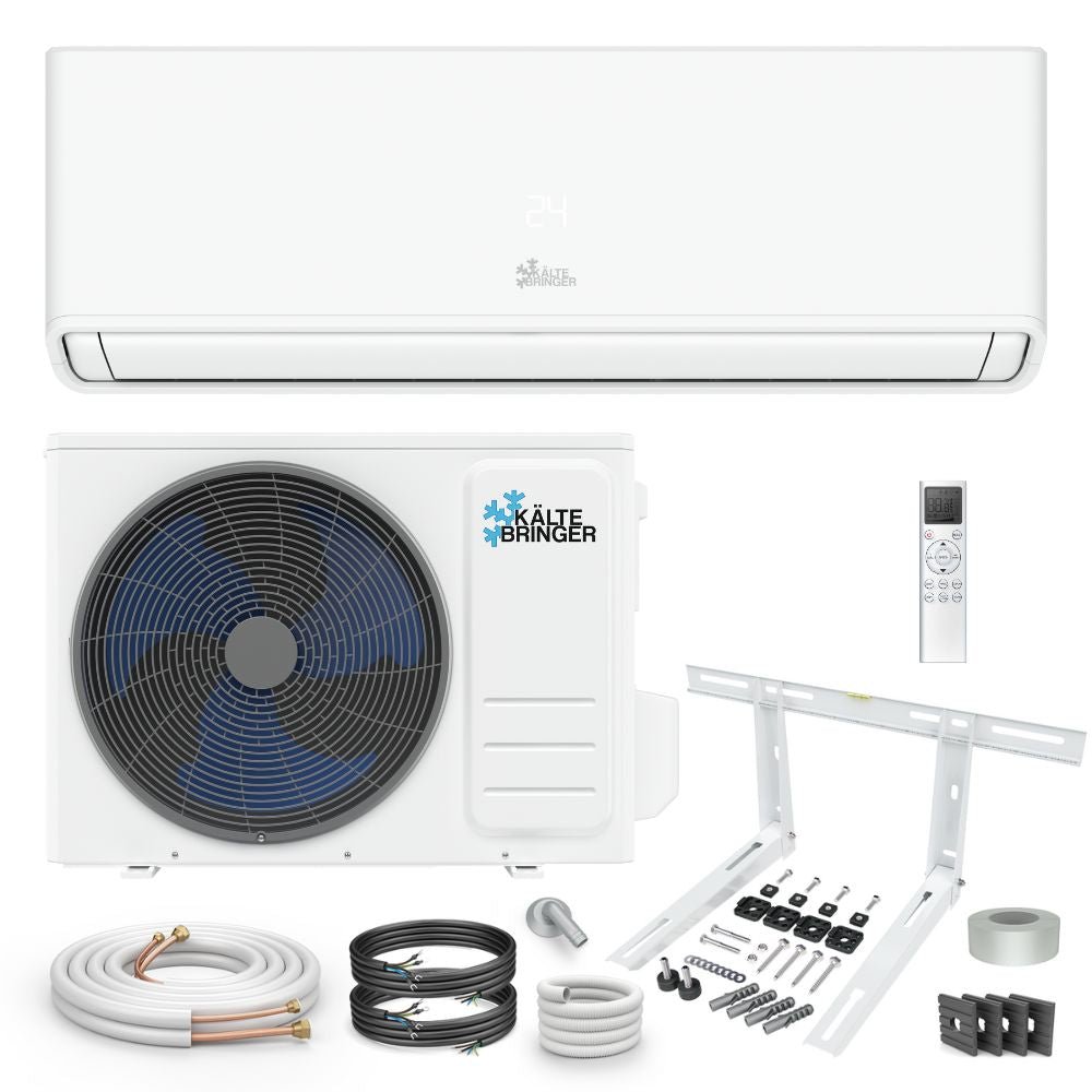 Kältebringer® R290 Split Klimaanlage Quick Connect 12.000 BTU (3,7kW) Komplettset